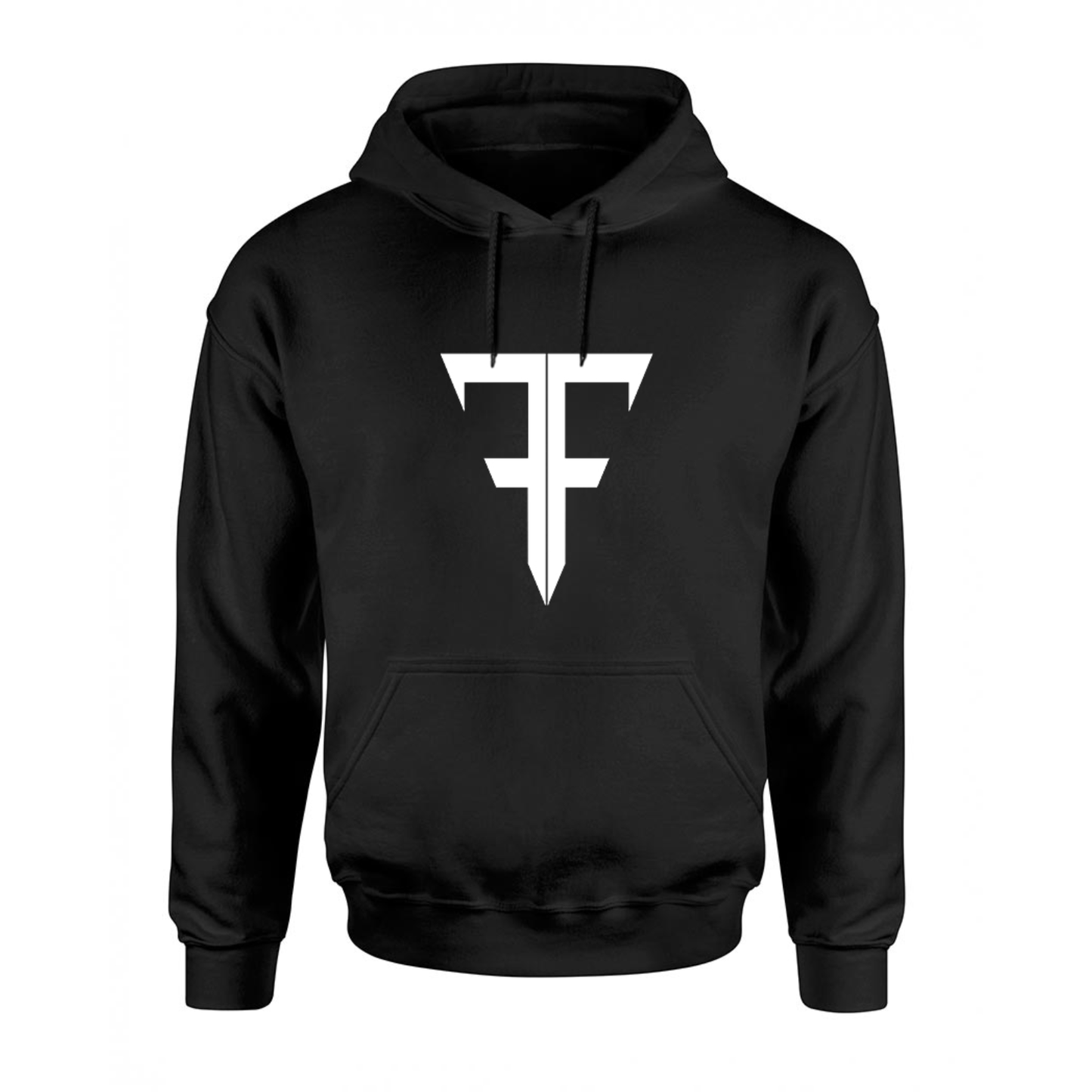 F5 Double F Logo Hoodie - Black