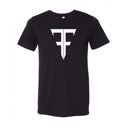 F5 Double F Logo Triblend T-Shirt- Black