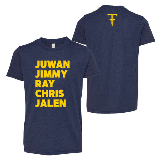 F5 First Names Triblend T-Shirt - Navy