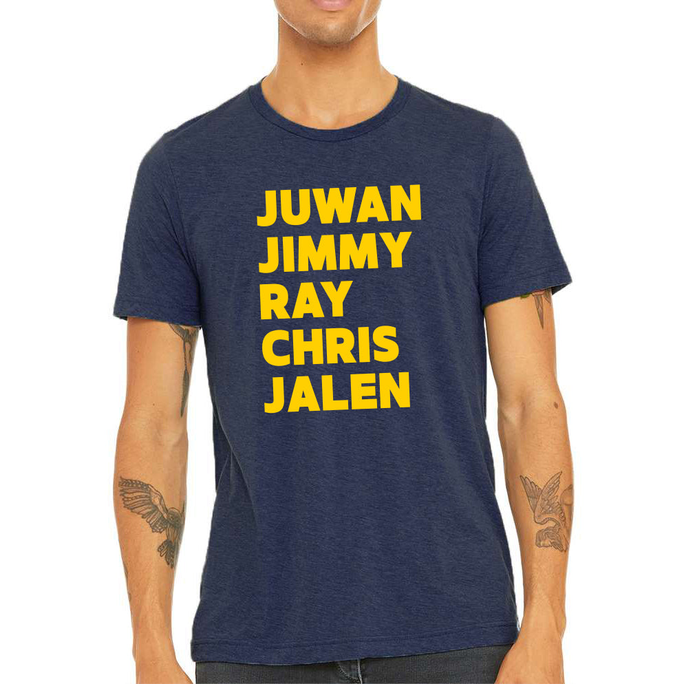 F5 First Names Triblend T-Shirt - Navy