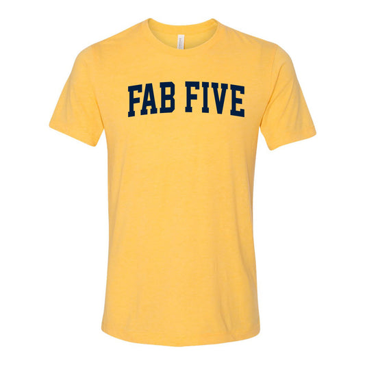 F5 Superstar Arch Triblend T-Shirt - Yellow Gold