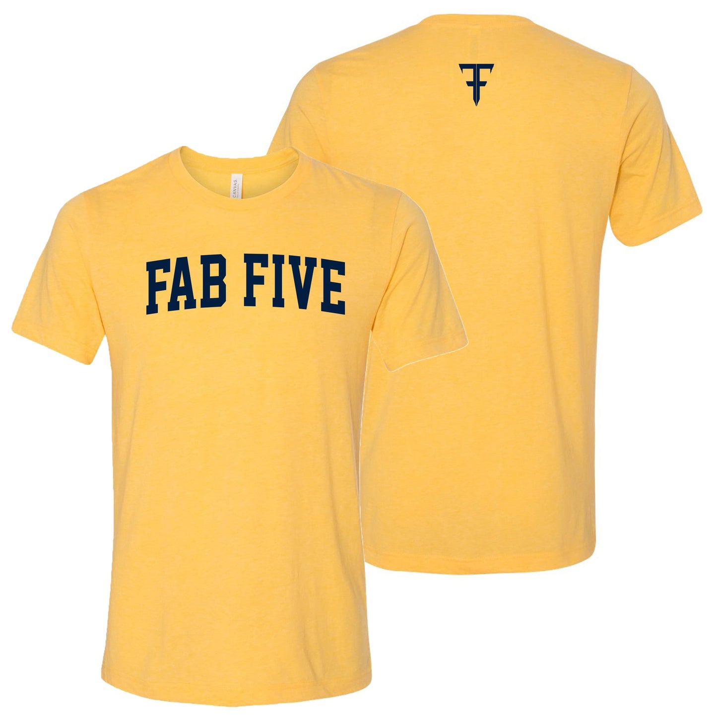 F5 Superstar Arch Triblend T-Shirt - Yellow Gold