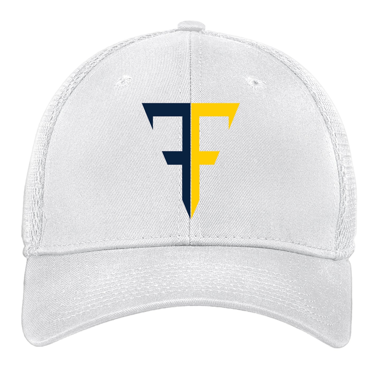 Double F New Era Fitted Stretch Mesh Cap - White