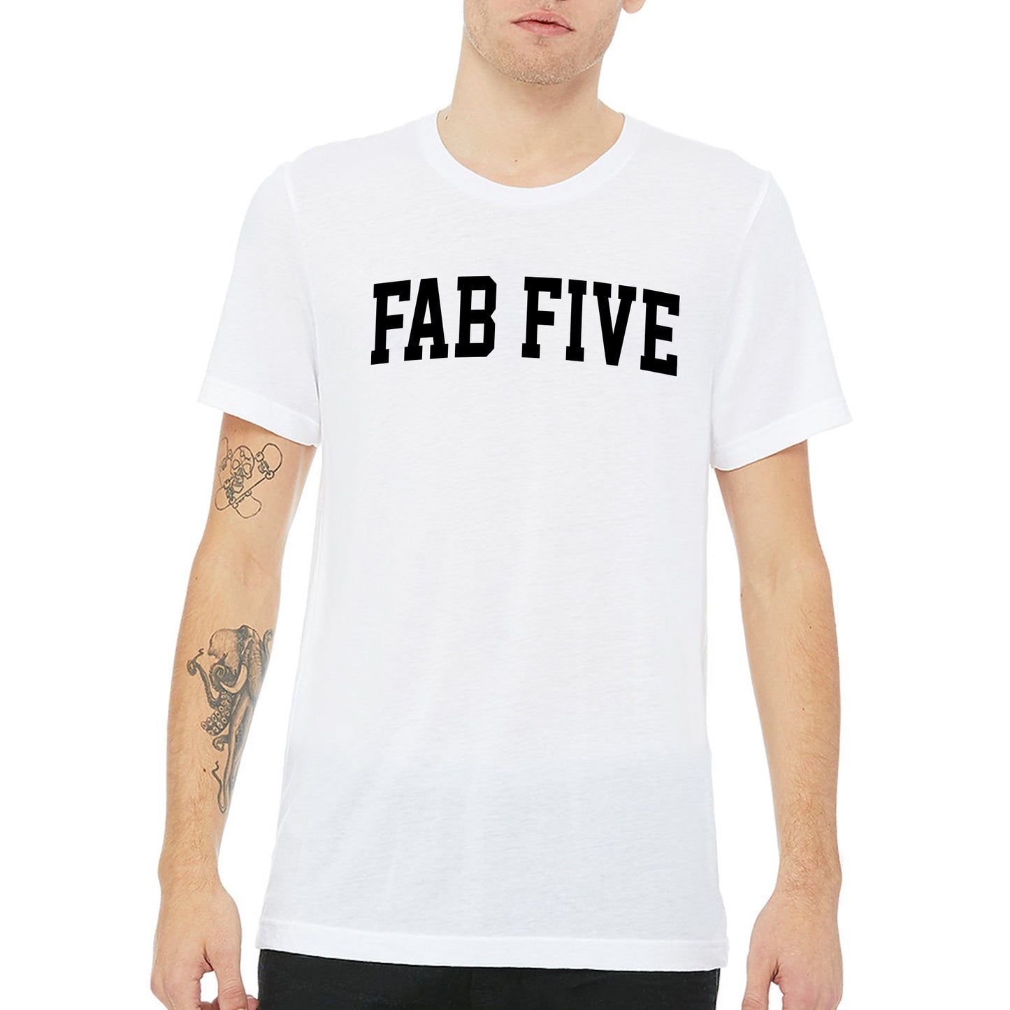 F5 Superstar Arch Triblend T-Shirt - White