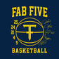 Fab Five Signature T-Shirt - Navy