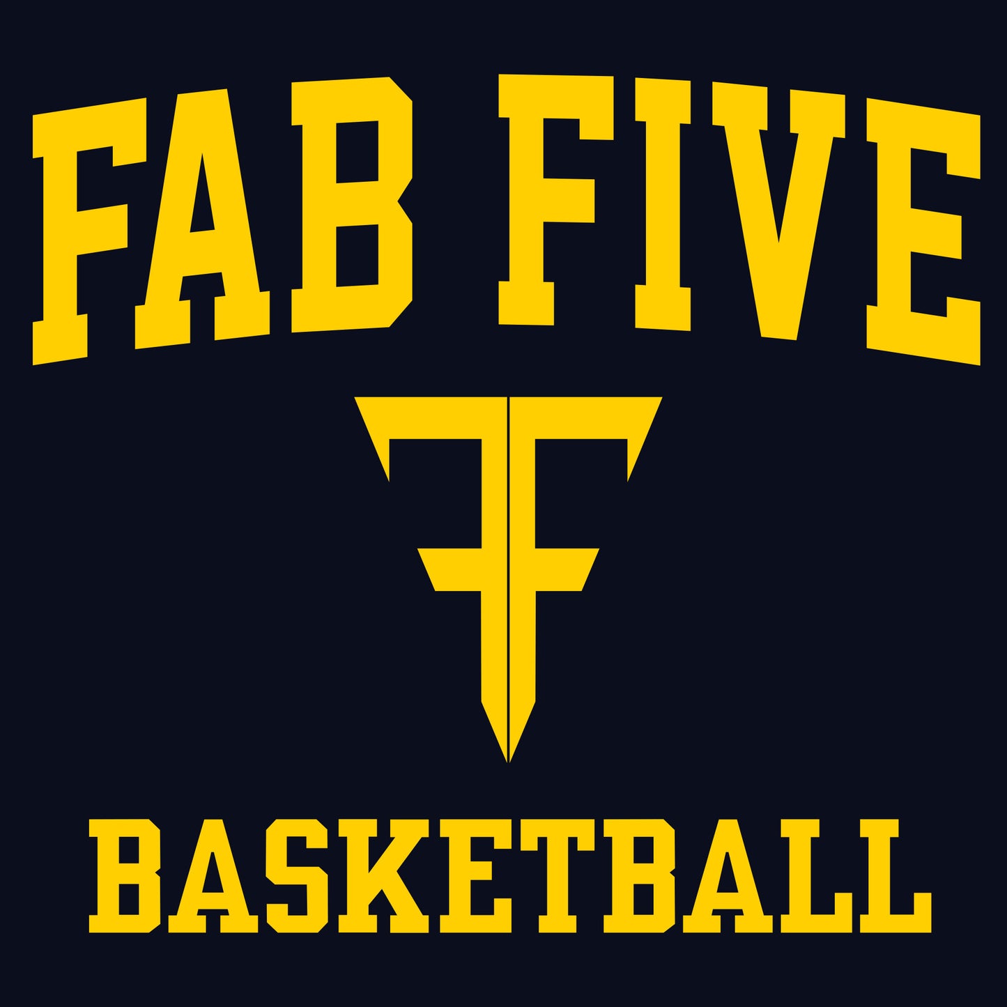 Fab Five Basketball Hoodies