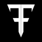F5 Double F Logo Hoodie - Black